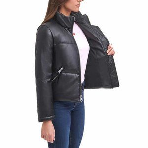 Levi's Ladies' Faux Leather Puffer‎